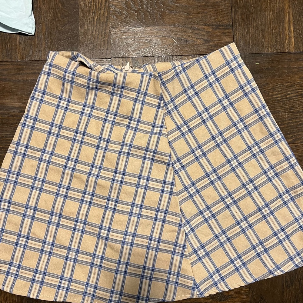 Plaid Skirt